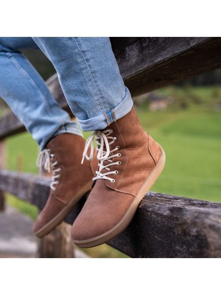 BE LENKA WINTER 3.0 Walnut Brown | Winter Insulated Barefoot Boots