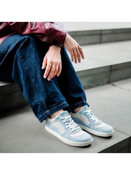 GROUNDIES NOVA Special Sky Blue/White | Damen Sneaker
