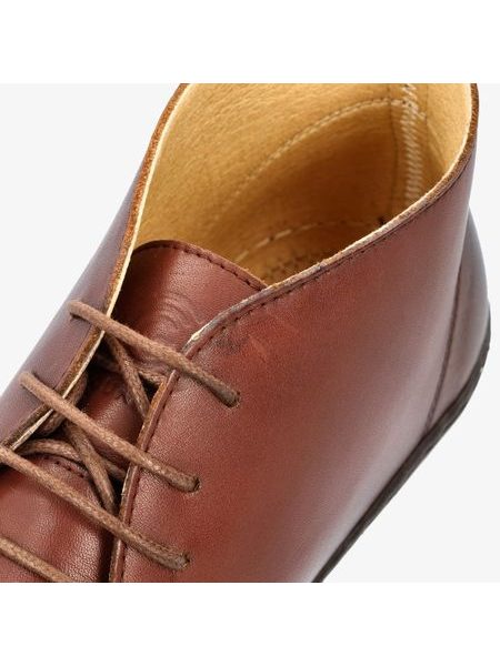 GROUNDIES MILANO Camel | Knöchelhohe Barfußschuhe