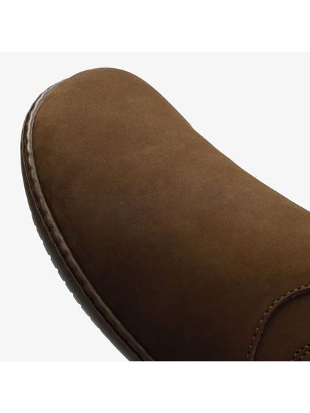 GROUNDIES CAMDEN Chocolate | Insulated Barefoot Chelsea Boots