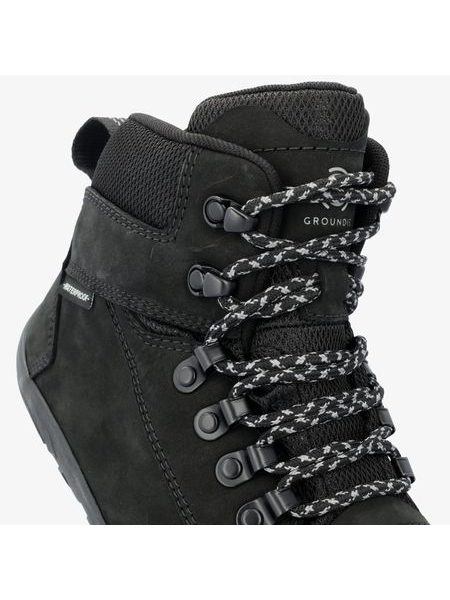 GROUNDIES PORTLAND Black | Barefoot Wanderschuhe