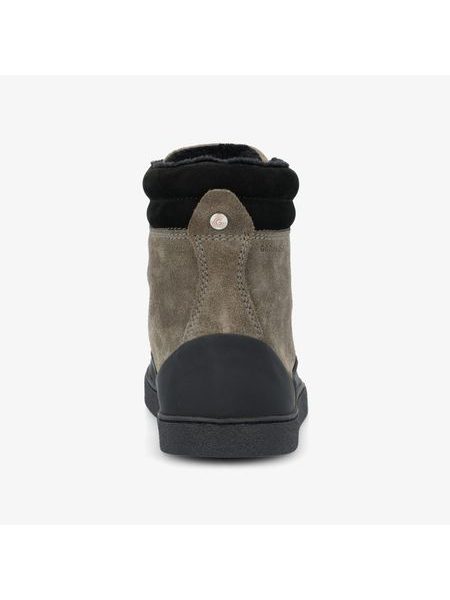 GROUNDIES TORINO Stone Black | Women's Winter Insulated Barefoot Boots