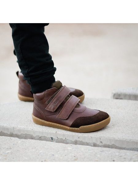 CRAVE TALINN 2.0 Brown | Children's Winter Insulated Barefoot Boots