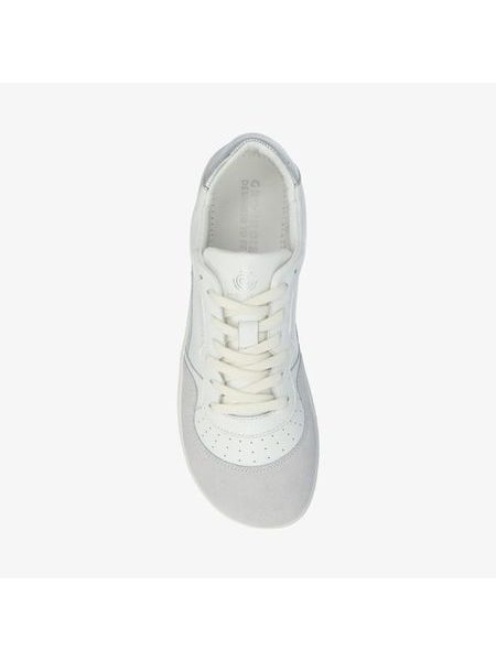 GROUNDIES NOVA GO1 WOMEN White Silver | Damen Barfußschuhe