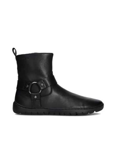 GROUNDIES PHOENIX 2.0 Black | Damen Barefoot Stiefeletten