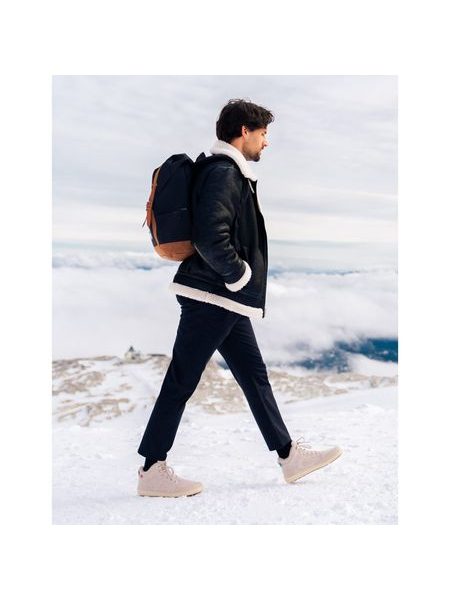 BE LENKA WINTER KNÖCHELSCHUHE ArcticEdge - Beige | Winter gefütterte Barfußschuhe