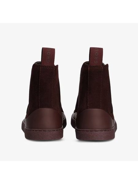 GROUNDIES SIENNA WOMEN Bordeaux | Damen Barfuß Chelsea Boots