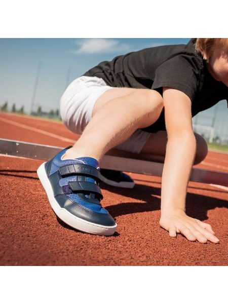 CRAVE CATBOURNE 2.0 Dark Blue | Children's Barefoot Trainers