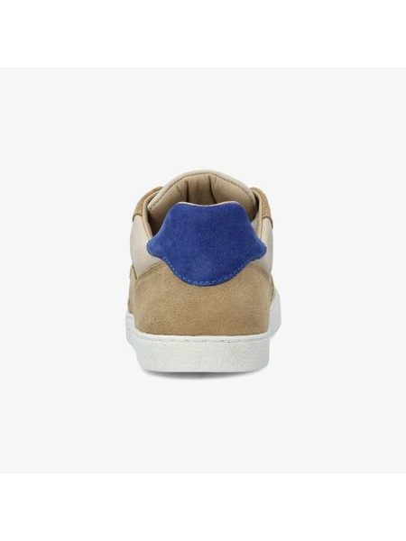 GROUNDIES NOVA GS1 Beige/Indigo Blue | Barfußschuhe