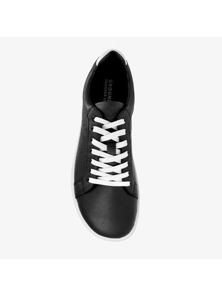 GROUNDIES UNIVERSE Black White | Barfußschuhe