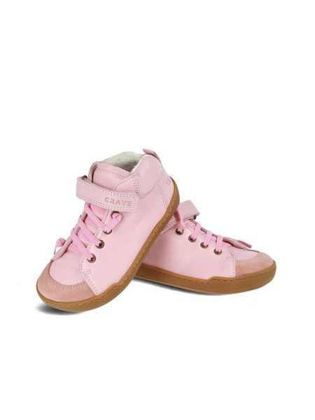 CRAVE BERGEN WINTER 3.0 Pink | Children's Winter Insulated Barefoot Boots