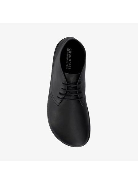 GROUNDIES MILANO Barefoot+ Black | Barefoot Knöchelschuhe