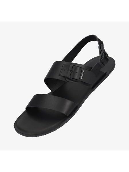 GROUNDIES KOS Black | Barfuß-Sandalen