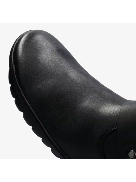 GROUNDIES PHOENIX 2.0 Black | Damen Barefoot Stiefeletten