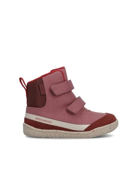 GROUNDIES OTTAWA Berry/Red | Children's Barefoot Insulated Boots