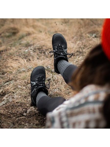 XERO SHOES XCURSION FUSION Black Titanium | Barfuß-Wanderschuhe