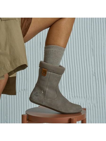 GROUNDIES ICELAND Beige | Women's Barefoot Boots