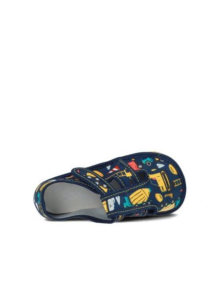 CRAVE SLIPPERS Lorries | Children's Barefoot Slippers