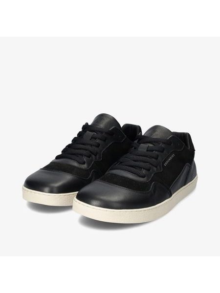 GROUNDIES NOVA Special Black / Croco | Damen Barfußschuhe