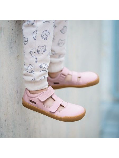 CRAVE SHELLWOOD 2.0 Rose | Children's Barefoot Sandals