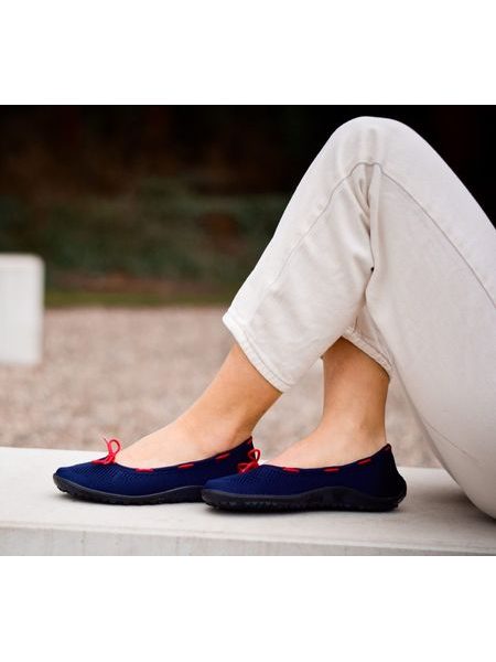 LEGUANO STYLE Maritim | Damen Barefoot Ballerinas
