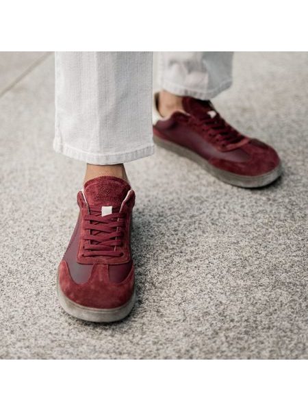 GROUNDIES PANAMA Bordeaux | Barfußschuhe