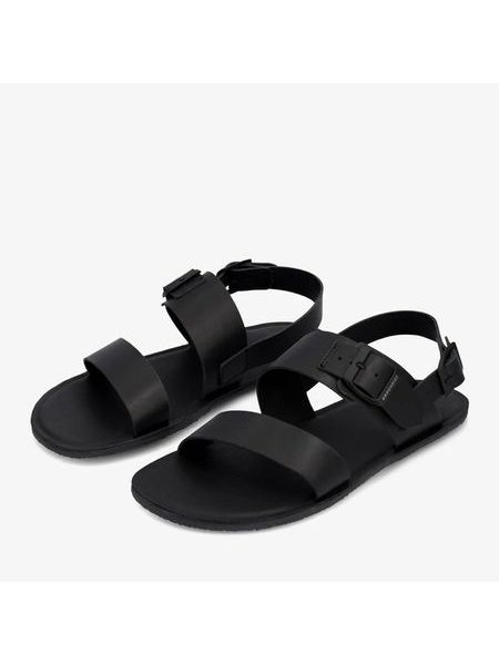 GROUNDIES KOS Black | Barfuß-Sandalen