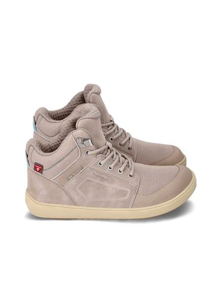 BE LENKA WINTER KNÖCHELSCHUHE ArcticEdge - Beige | Winter gefütterte Barfußschuhe