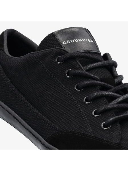 GROUNDIES AMSTERDAM MEN Black | Herren Barfußschuhe