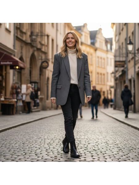 GROUNDIES PHOENIX 2.0 Black | Damen Barefoot Stiefeletten