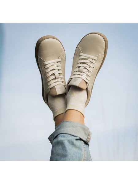 GROUNDIES UNIVERSE Beige | Barfußschuhe