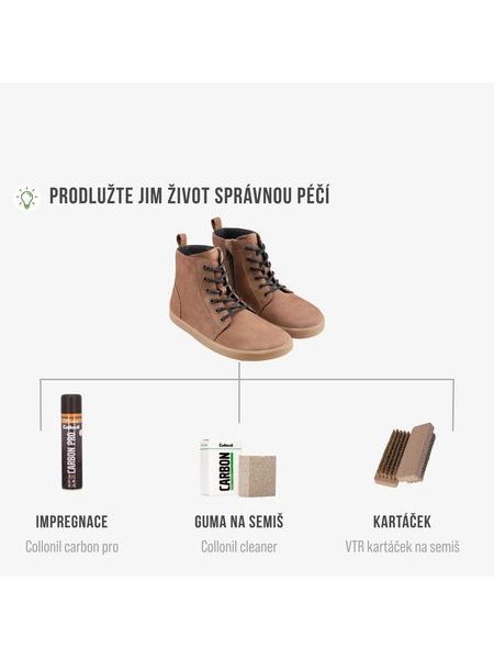 BE LENKA ATLAS Chocolate | Knöchelhohe Barfußschuhe