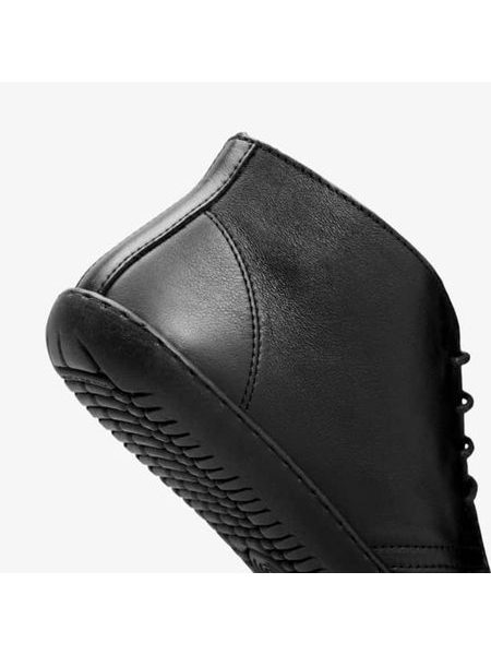 GROUNDIES MILANO Black | Knöchelhohe Barfußschuhe