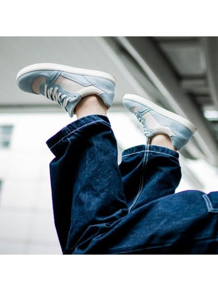 GROUNDIES NOVA Special Sky Blue/White | Damen Sneaker