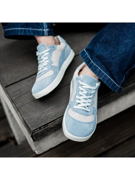 GROUNDIES NOVA Special Sky Blue/White | Damen Sneaker
