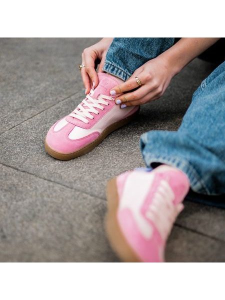 GROUNDIES PANAMA Pink/Orchid | Damen Barfußsneaker