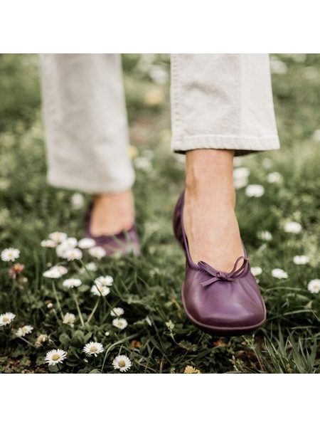 GROUNDIES RUBY 2.0 WOMEN Plum | Damen Barfuß-Ballerinas