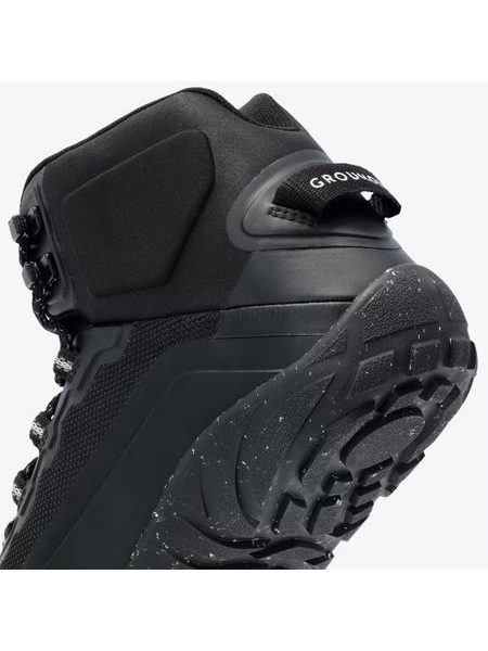 GROUNDIES ALL TERRAIN HIGH 2.0 Black | Barefoot Wanderschuhe