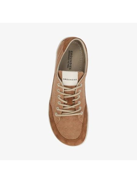 GROUNDIES AMSTERDAM MEN Camel | Herren Barfußschuhe