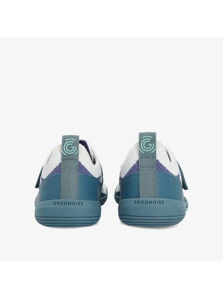 GROUNDIES G-Flex Stone/Teal | Sportliche Barfußschuhe