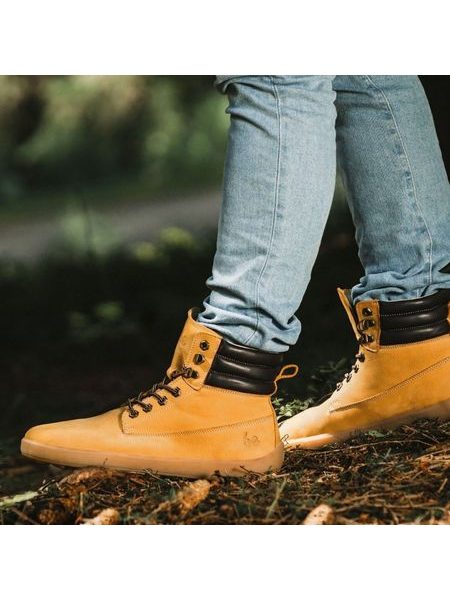 BE LENKA NEVADA NEO Mustard | Barefoot Knöchelschuhe