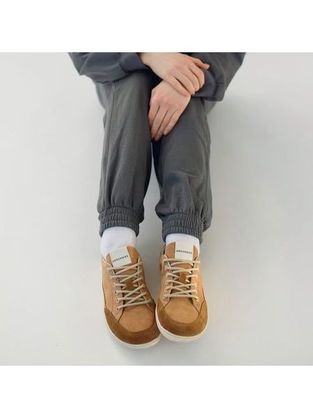 GROUNDIES AMSTERDAM WOMEN Camel | Damen Barfußschuhe