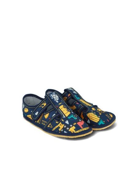 CRAVE SLIPPERS Lorries | Children's Barefoot Slippers
