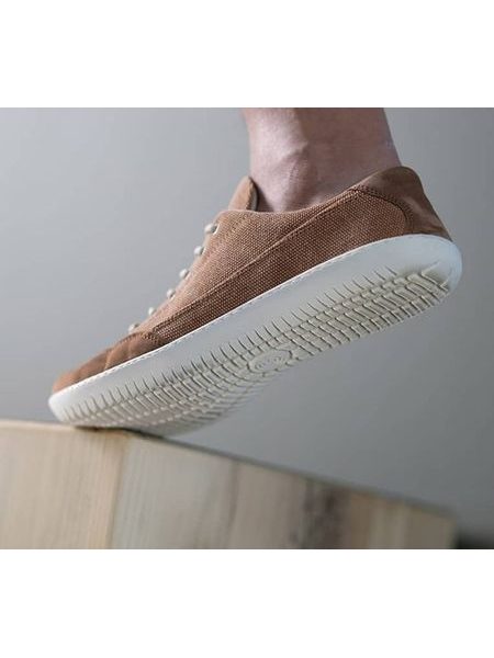 GROUNDIES AMSTERDAM MEN Camel | Herren Barfußschuhe