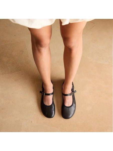 GROUNDIES AMBER 2.0 WOMEN Schwarz | Damen Barfuß-Ballerinas