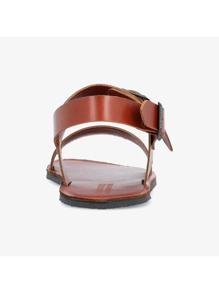 GROUNDIES KOS Cognac | Damen Barfußsandalen