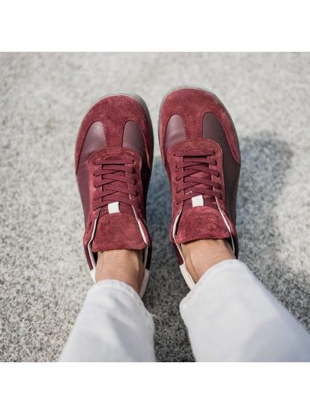 GROUNDIES PANAMA Bordeaux | Barfußschuhe