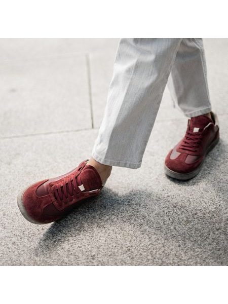 GROUNDIES PANAMA Bordeaux | Barfußschuhe