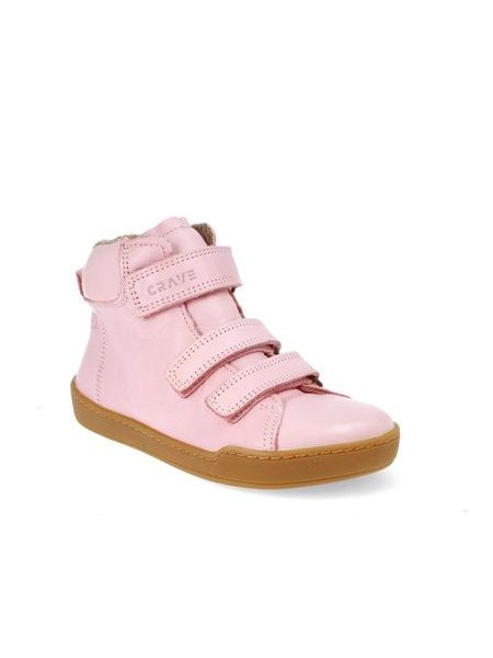 CRAVE SNOWFIELD Pink | Children's Winter Insulated Barefoot Boots