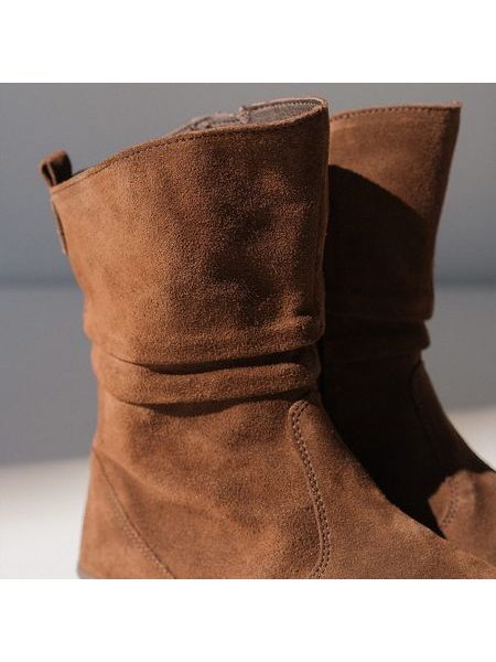 GROUNDIES ODESSA WOMEN GO1 Chocolate Brown | Women's Barefoot Boots